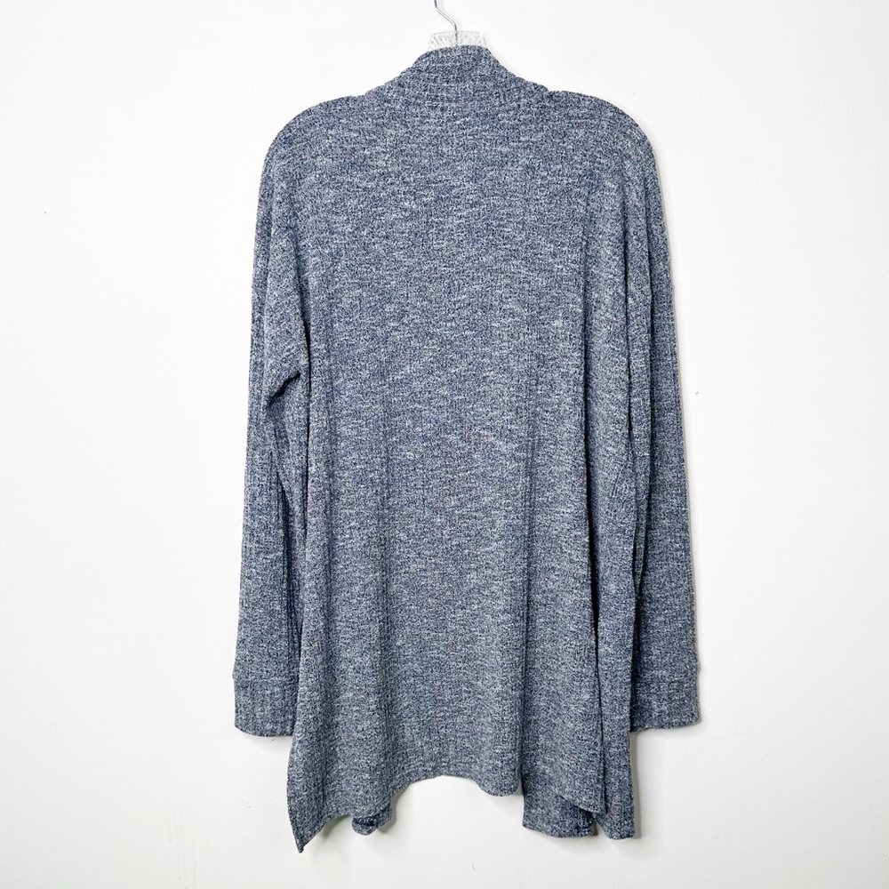 LOFT | Marled Open Front Long Side Slits Cardigan Sweater Sz. XL - Picture 3 of 3